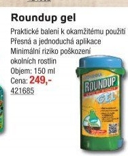 Herbicid gel Roundup