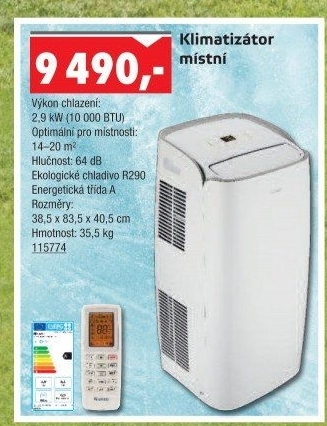 Klimatizace přenosn GREE GPC10AN-K5NNA1A