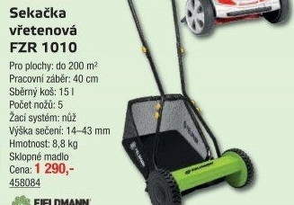 Vřetenová sekačka Fieldmann FZR 1010
