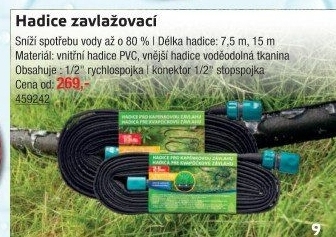 Zavlažovací hadice