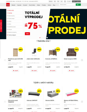 akční leták Kika nábytek 2.6.2020-8.6.2020