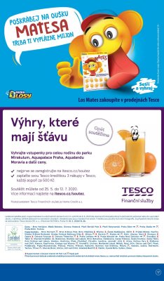 akční leták Tesco 3.6.2020-9.6.2020