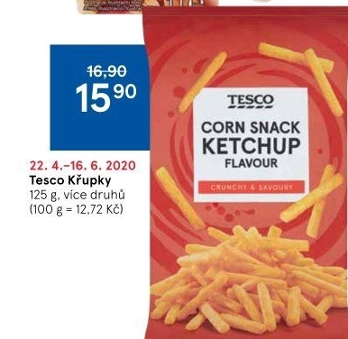 Křupky Tesco