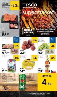 akční leták Tesco 3.6.2020-9.6.2020