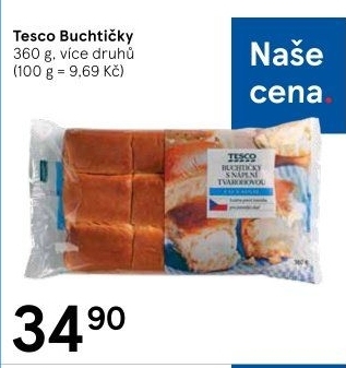 Buchtičky české Tesco