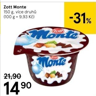 Dezert Monte Zott