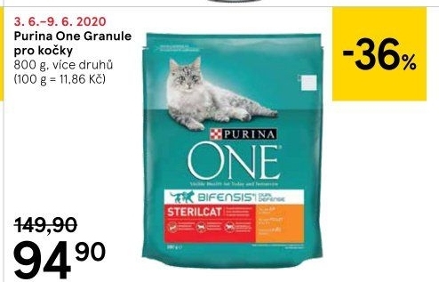 Granule pro kočky One Purina