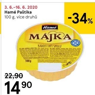Paštiky Hamé