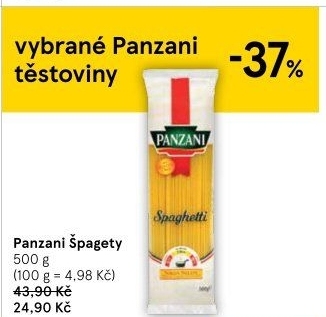Těstoviny Panzani