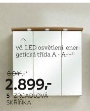 Zrcadlová skříňka Xora