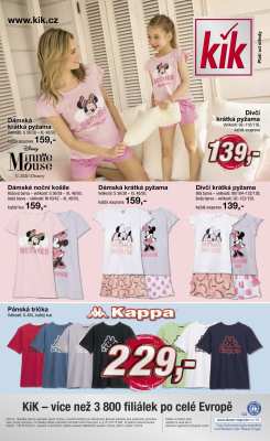 akční leták Kik textil 3.6.2020-10.7.2020