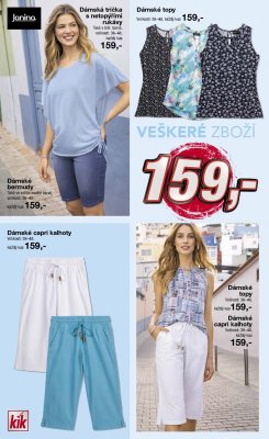 akční leták Kik textil 3.6.2020-7.6.2020