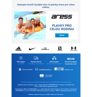 akční leták Sportisimo 5.6.2020-10.6.2020