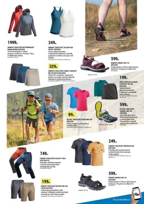 akční leták Decathlon 5.6.2020-31.8.2020