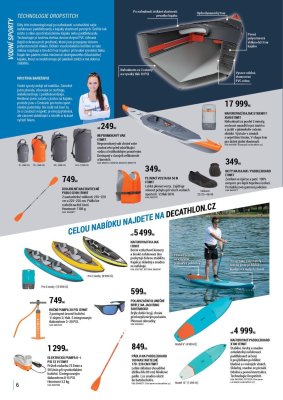 akční leták Decathlon 5.6.2020-31.8.2020