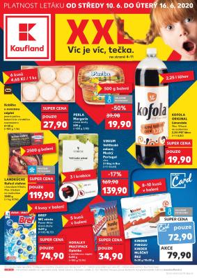 akční leták Kaufland 10.6.2020-16.6.2020