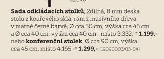 Konferenční stolek Carry Home