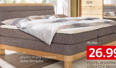 Postel Boxspring Valnatura