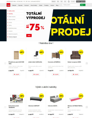 akční leták Kika nábytek 9.6.2020-15.6.2020