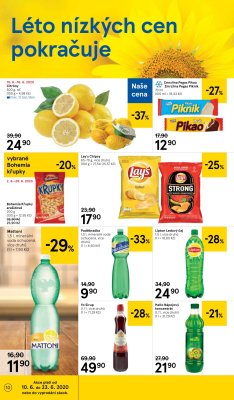 akční leták Tesco 10.6.2020-16.6.2020