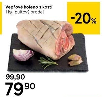 Koleno vepřové s kostí
