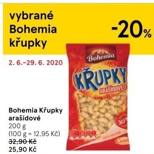 Křupky arašídové Canto