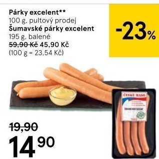 Párky excelent