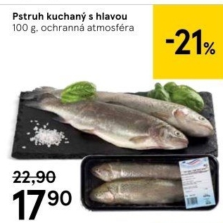 Pstruh kuchaný