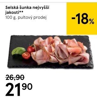Šunka selská nejvyšší jakosti