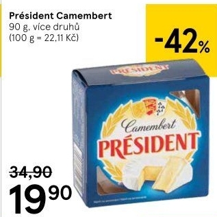 Sýr Camembert Président