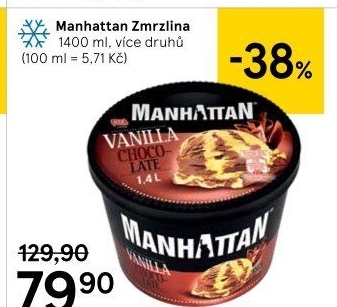 Zmrzlina v kelímku Manhattan Nestlé