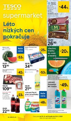 akční leták Tesco 10.6.2020-16.6.2020