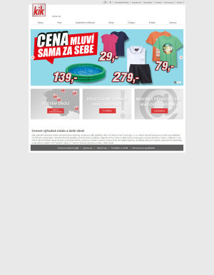akční leták Kik textil 10.6.2020-16.6.2020