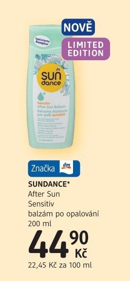 Balzám po opalování Sensitiv Sundance