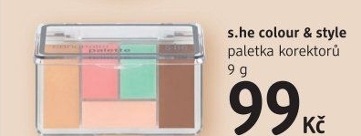 Korektory paleta colour &amp