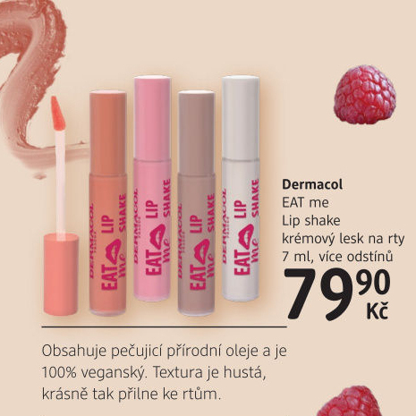 Lesk na rty Eat me Lip shake Dermacol