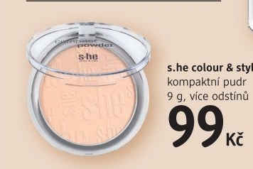 Pudr kompaktní colour &amp