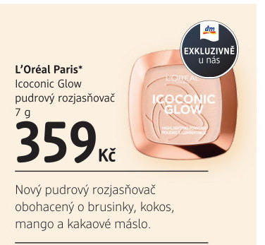 Pudr rozjasňující Icoconic Glow L'