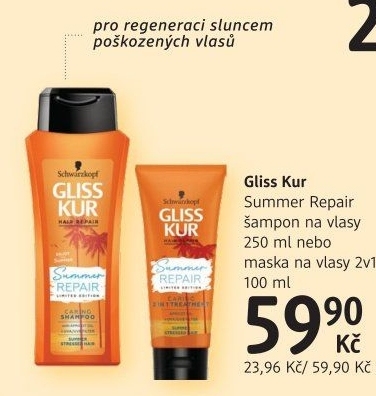 Šampon Gliss Kur Schwarzkopf