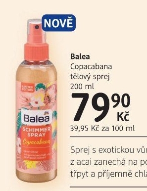 Sprej tělový Balea