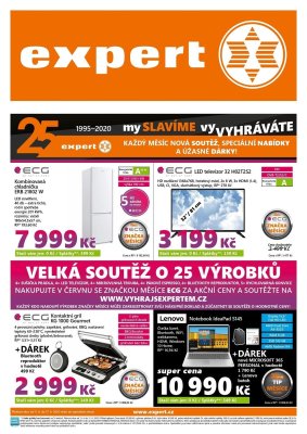 akční leták Expert elektro 11.6.2020-17.6.2020