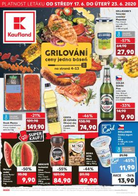 akční leták Kaufland 17.6.2020-23.6.2020