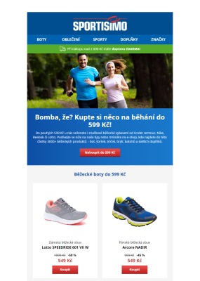 akční leták Sportisimo 14.6.2020-19.6.2020