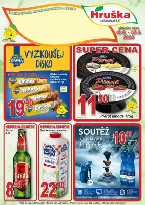 akční leták Hruška 16.6.2020-22.6.2020