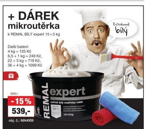 Malířský nátěr Expert Remal