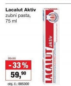Pasta na zuby Aktiv Lacalut