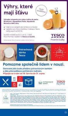 akční leták Tesco 17.6.2020-23.6.2020