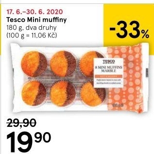 Muffiny mini Tesco