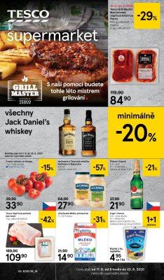akční leták Tesco 17.6.2020-23.6.2020