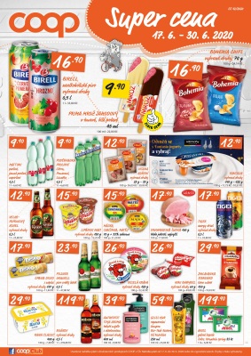akční leták COOP 17.6.2020-30.6.2020